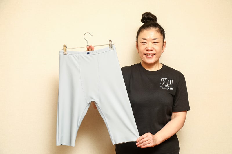 おしりの幸せ パッド入りスパッツ　試着のみ 試行錯誤の約10年。一人で「おしりの幸せ」を開発するまでの物語｜二十