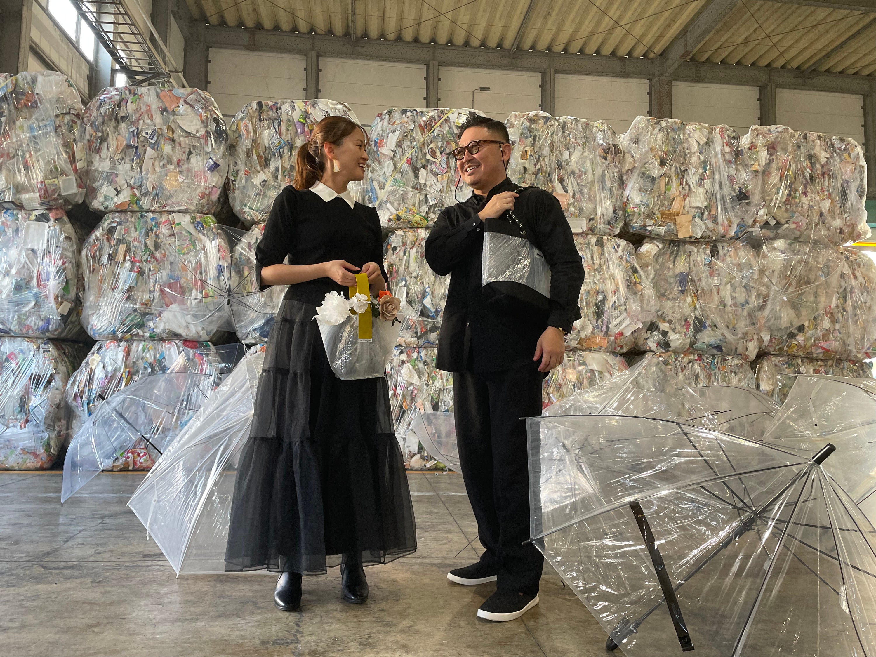 身近なビニール傘にフォーカスし、サステナブルな世界を目指す