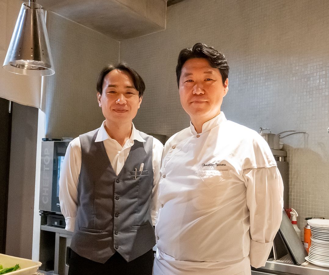 シェフとサービスマンの兄弟が織りなす、フランス料理と日本