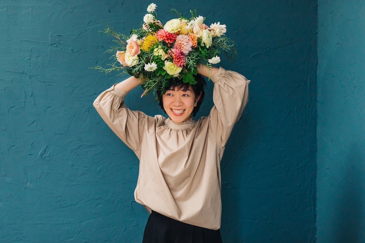 いつもどんな時も花と共に幸せを”ウェディングプランナー出身の代表が