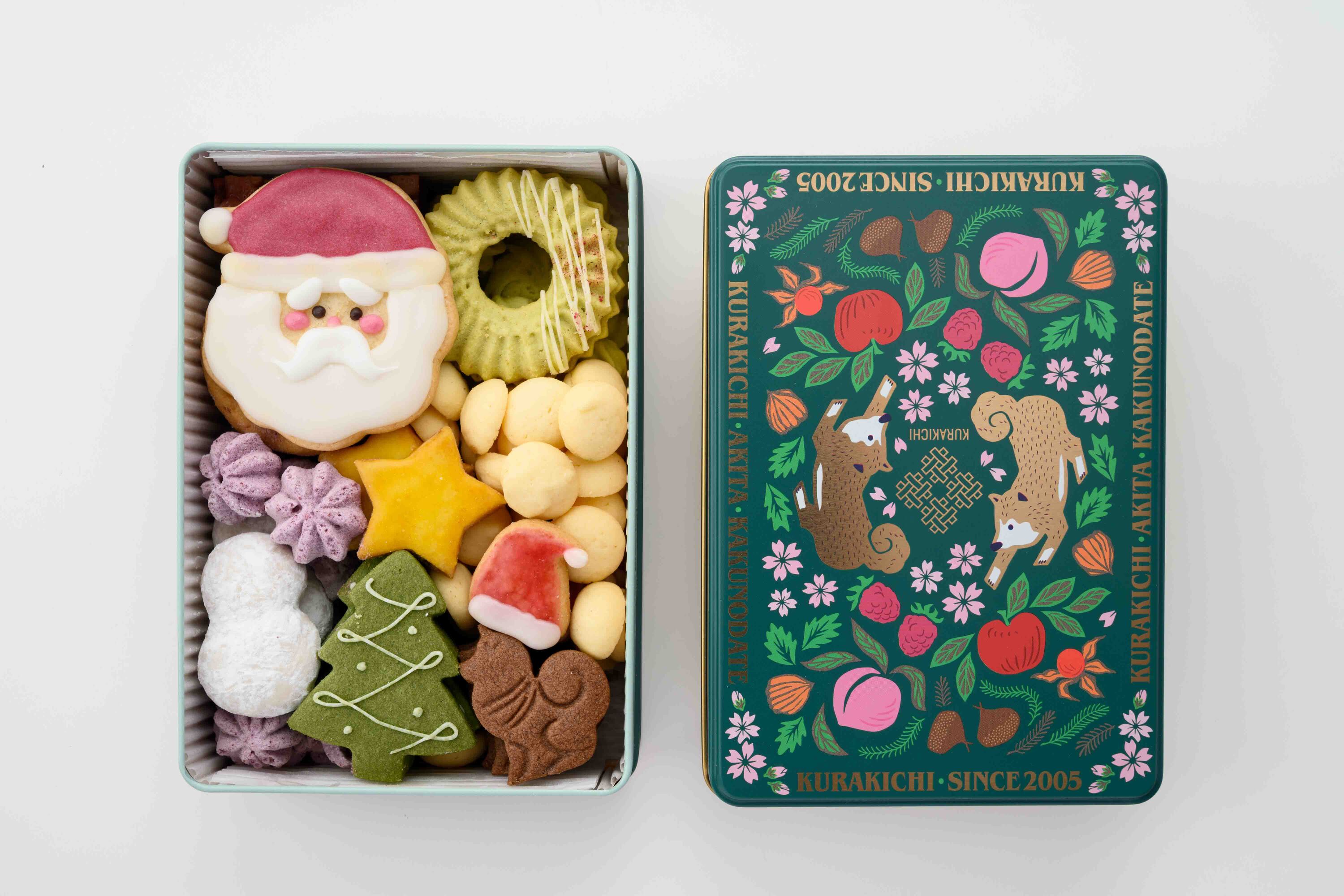 秋田の厳選素材でクリスマスを彩る。くら吉が挑んだ、「KURAKICHIあきたフルーツクッキー缶（クリスマスアソート）」開発の舞台裏