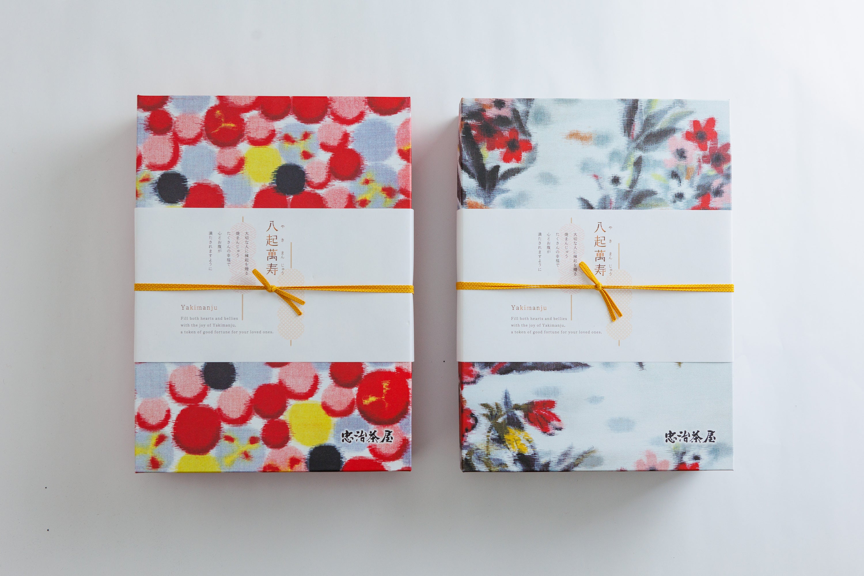 群馬県の焼まんじゅうを次世代に繋ぐ為に。伊勢崎銘仙柄を用いた