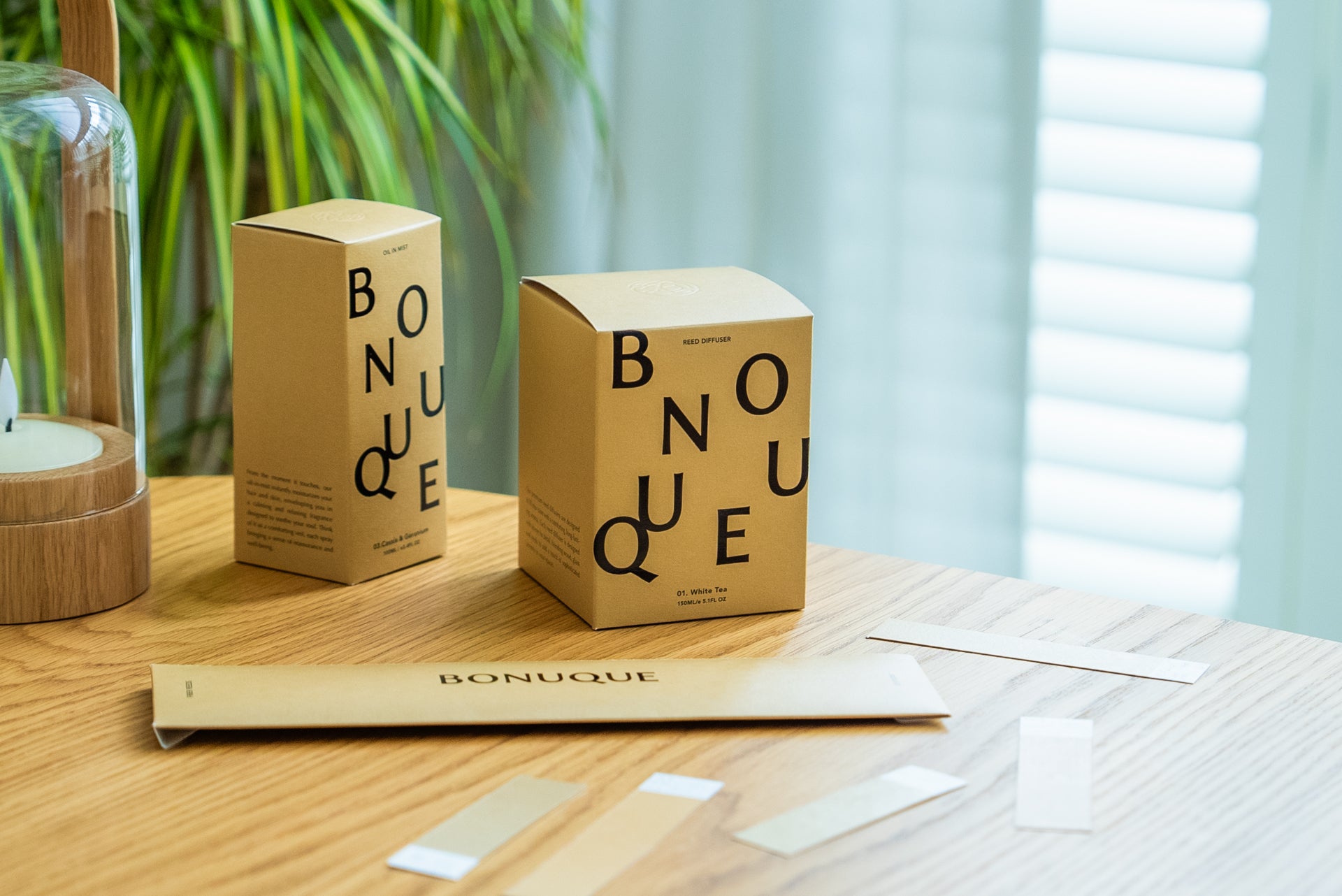BONUQUE』の新商品・リードディフューザー、予約販売開始後“3