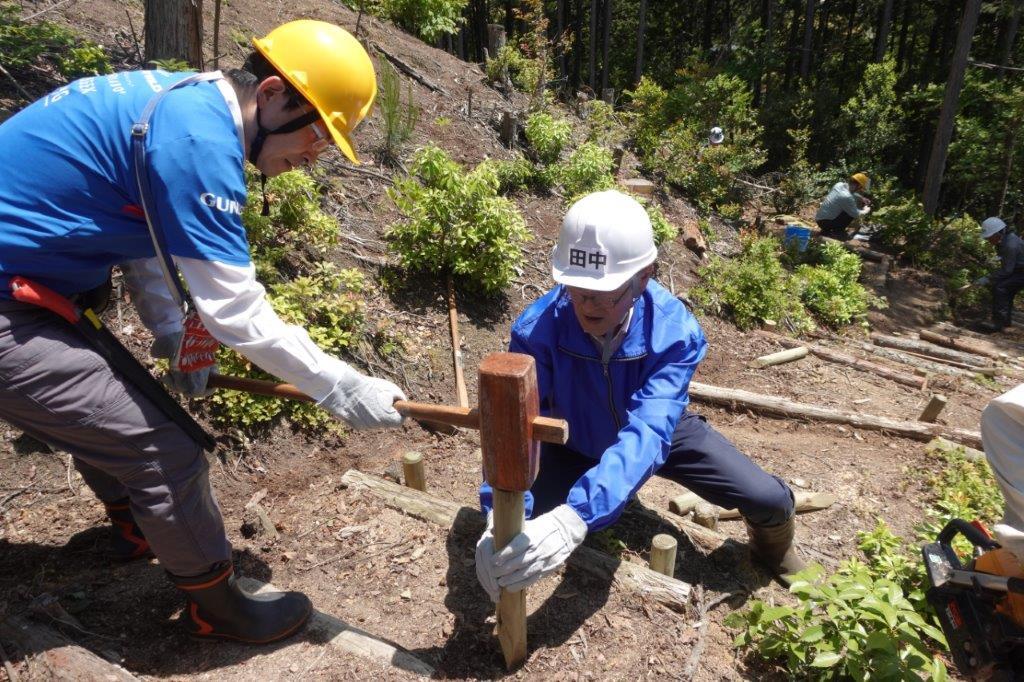 グンゼが取り組む「自然との共生」に向けた活動