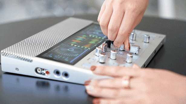 ポータブルDJシステム FJ1 シルバーモデル ポータブルDJシステム「FJ1」簡易マニュアルその1「曲を再生しよう」