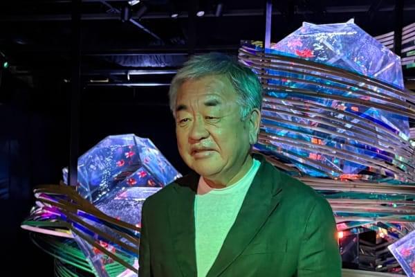 独占インタビュー 世界的建築家、隈研吾氏が語る ”建築と生命が融合して溶け合うような世界” アートアクアリウム美術館 GINZA コラボレーション作品「金魚の石庭」