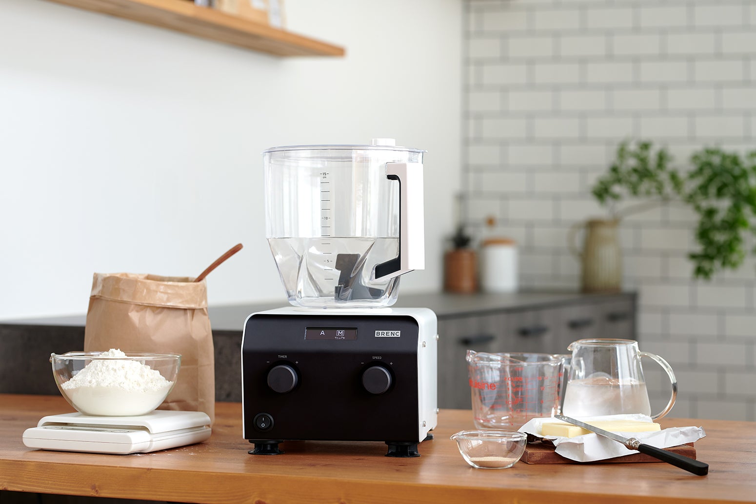 新品未使用　BRENC ニーダー BR-K006W MK精工 エムケー精工、パンづくりの楽しみを提案する新ブランド「BRENC
