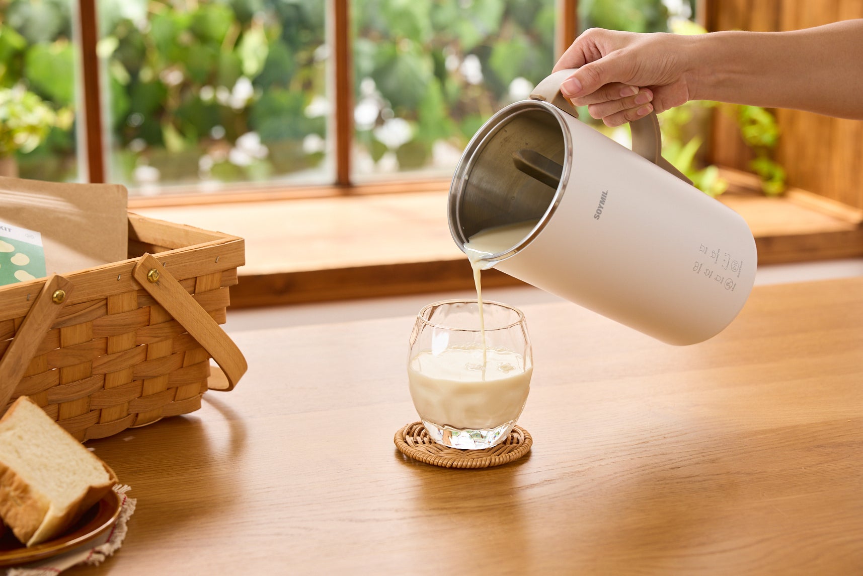 累計5万本達成記念】SOYMILこだわりの出来立て豆乳を楽しめる