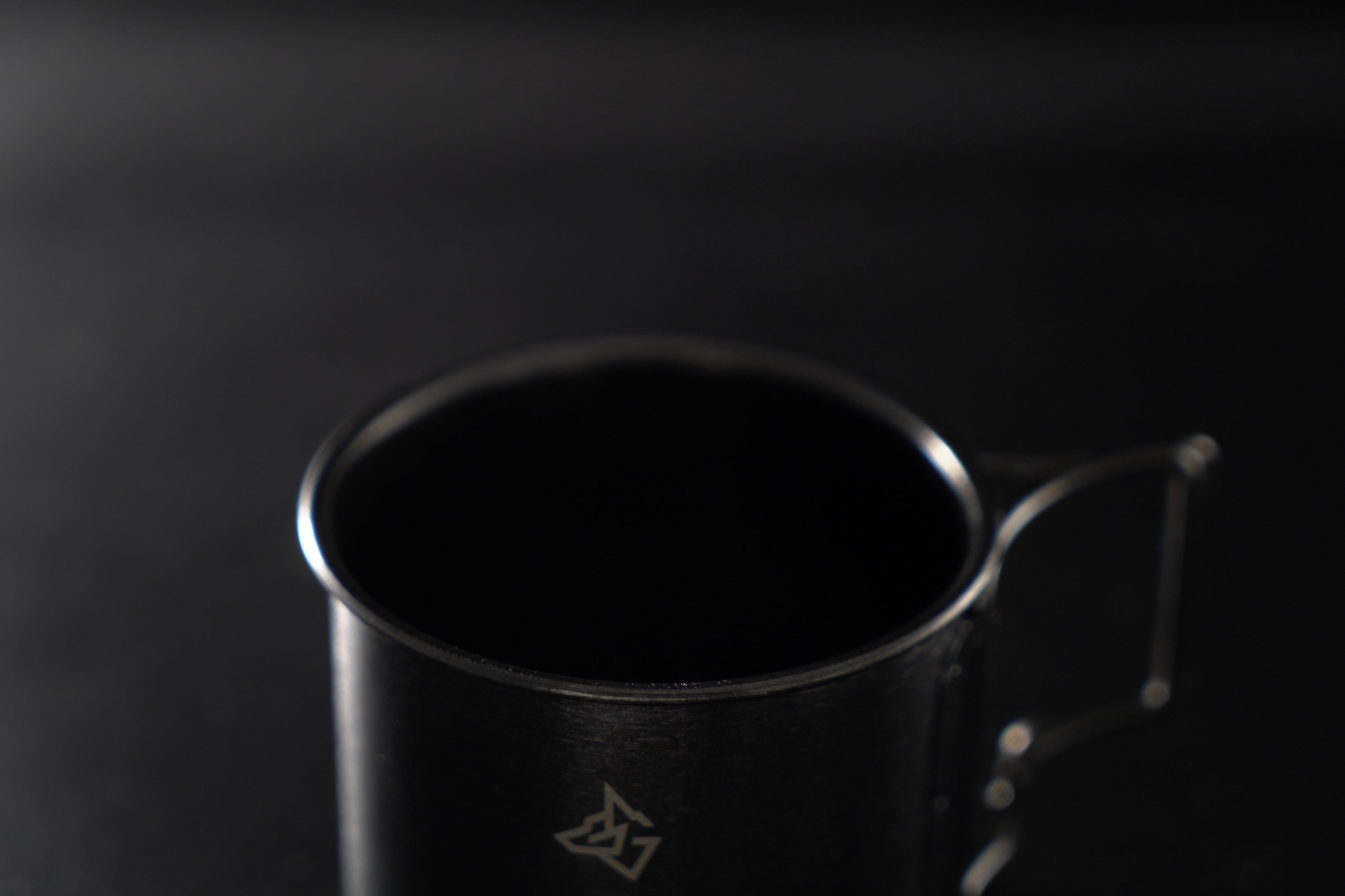 【美品】BLACKISHGEAR ブラックチタンマグカップ 350ml BLACK TITANIUM MUG ブラックチタンマグ チタンマグカップ